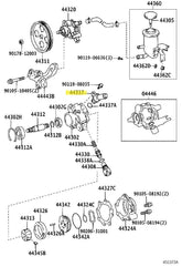 1JZ 2JZ Power Steering Fitting 44337-24020